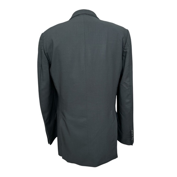 vintage gucci suit jacket blazer black 48IT/38 US wool mohair 2 button - Picture 2 of 14